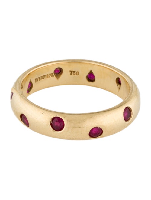 Tiffany & Co. 18K Ruby Etoile Band