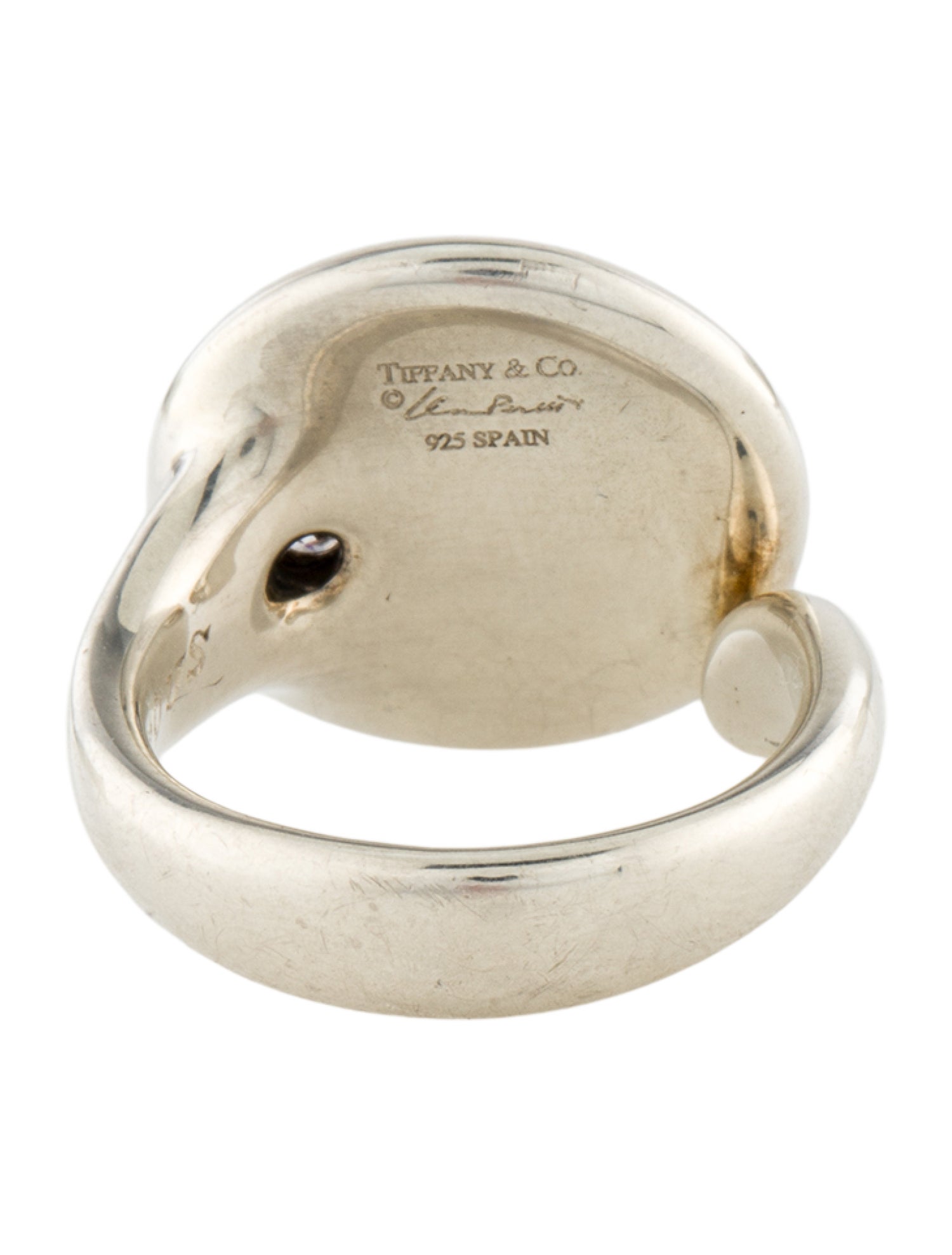 Tiffany & Co. Elsa Peretti Diamond Disc Ring