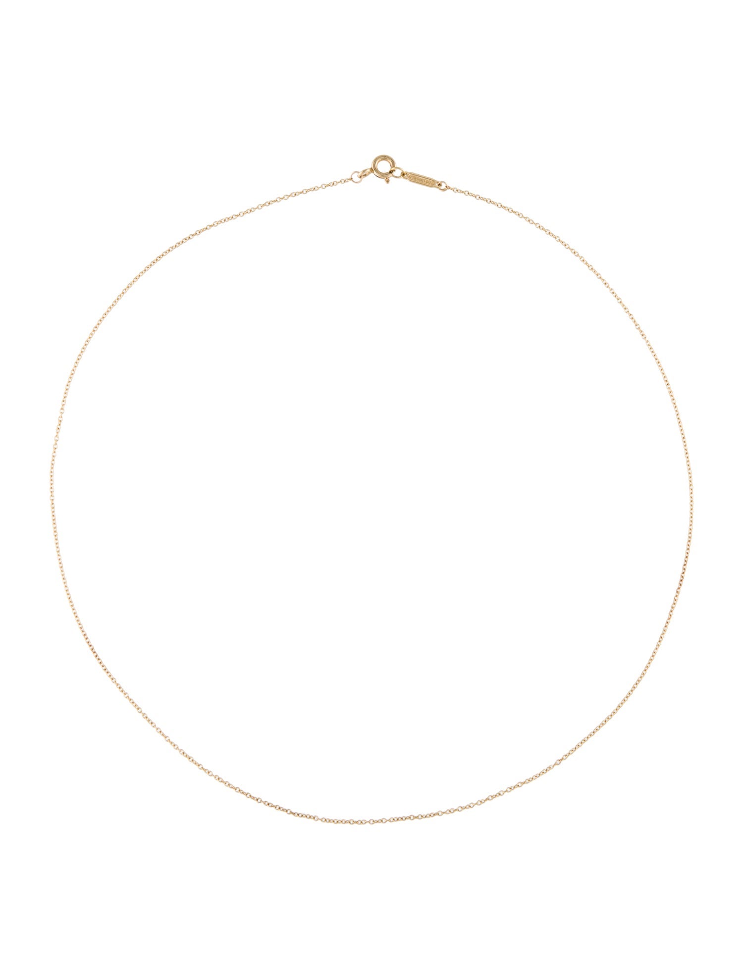 Tiffany & Co. 18K Chain Necklace