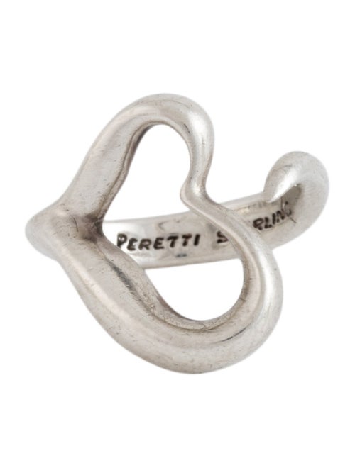 Tiffany & Co. Vintage Open Heart Ring