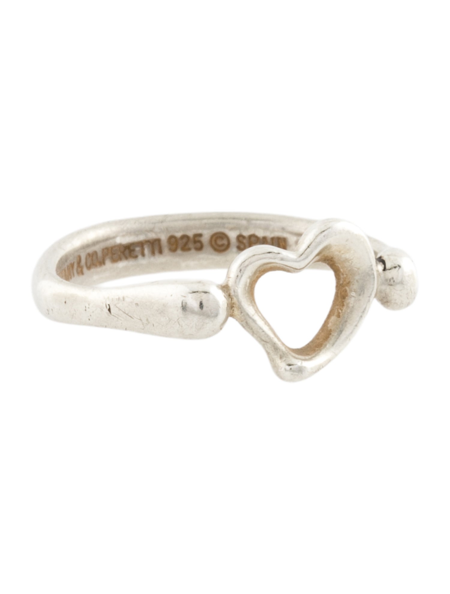 Tiffany & Co. Open Heart Ring