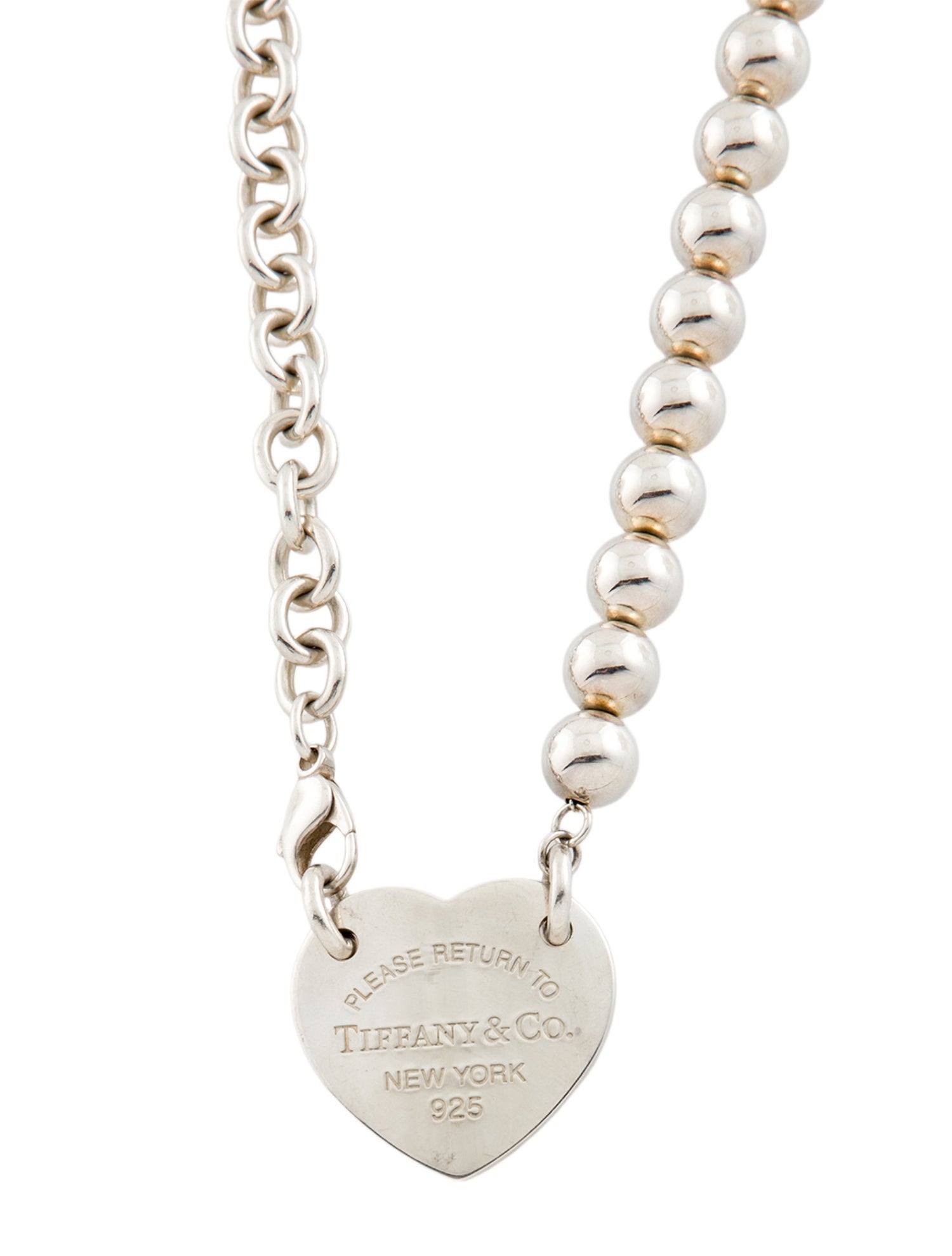 Tiffany & Co. Heart Tag Wrap Necklace