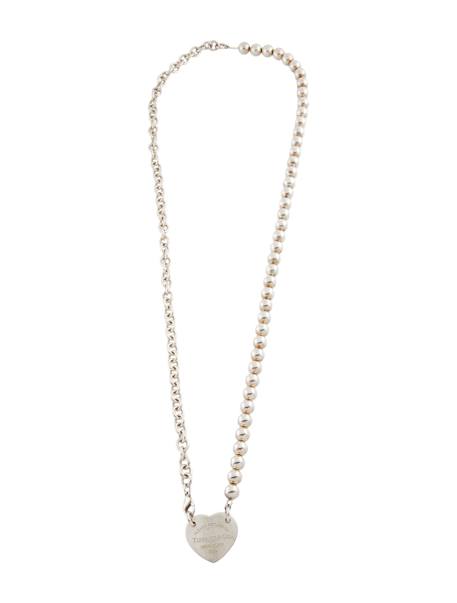 Tiffany & Co. Heart Tag Wrap Necklace