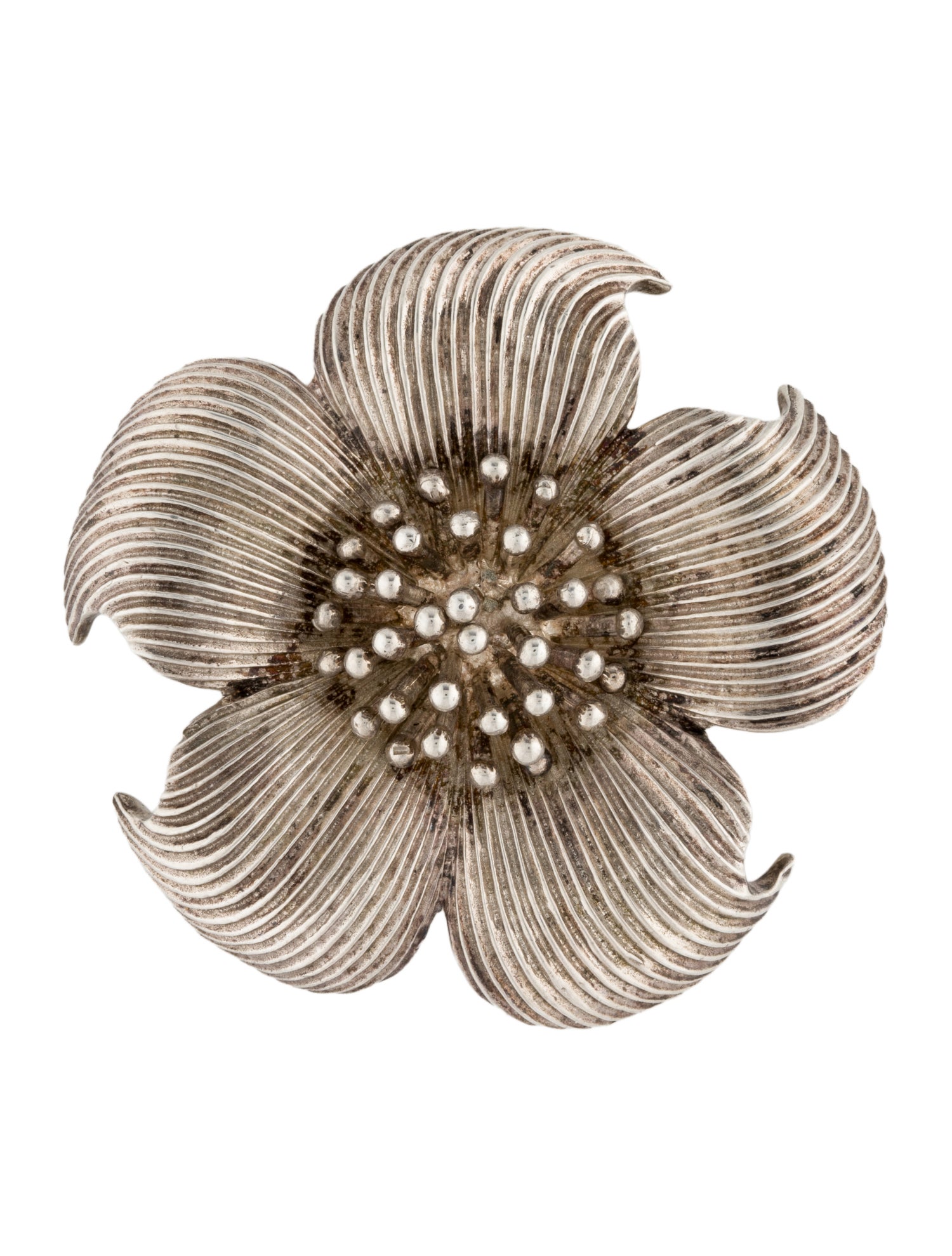 Tiffany & Co. Vintage Flower Brooch Pin