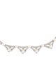 Tiffany & Co. Platinum Pearl & Diamond Lattice Collar Necklace
