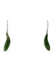 Tiffany & Co. Nephrite Fish Drop Earrings