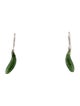 Tiffany & Co. Nephrite Fish Drop Earrings