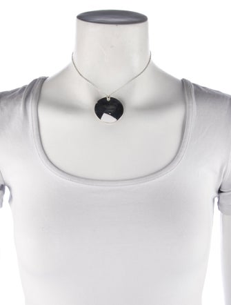 Tiffany & Co. Round Pendant Choker Necklace