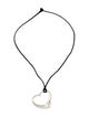 Tiffany & Co. Open Heart Pendant Necklace