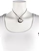Tiffany & Co. Open Heart Pendant Necklace