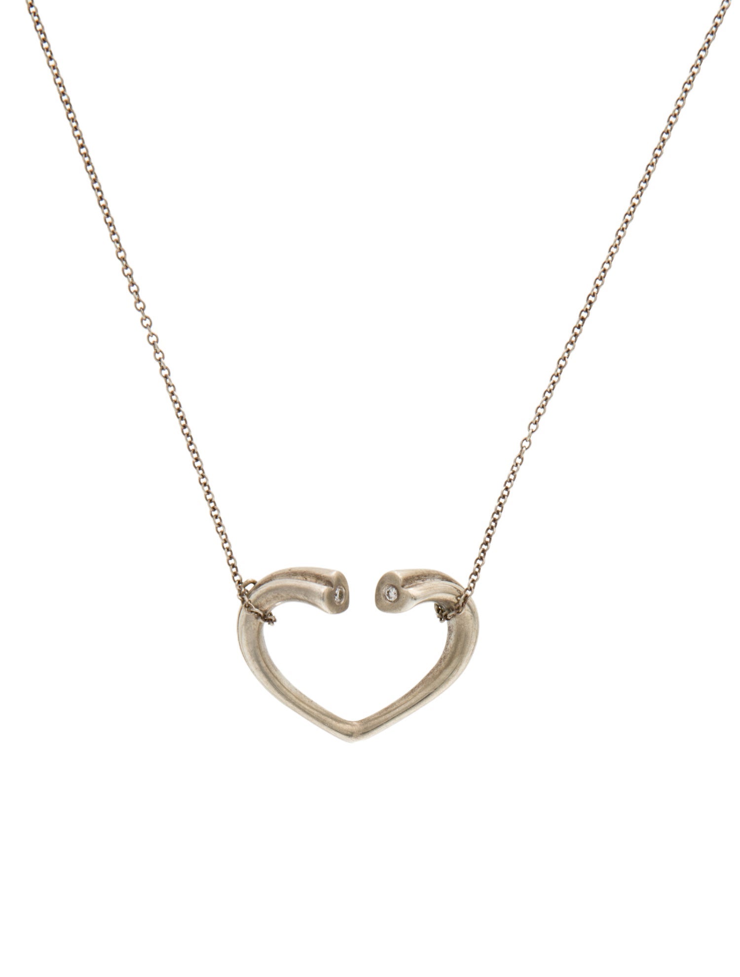 Tiffany & Co. Diamond Tenderness Heart Pendant Necklace
