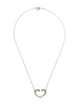 Tiffany & Co. Diamond Tenderness Heart Pendant Necklace