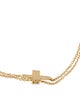 Tiffany & Co. 18K Two T Double Chain Bracelet