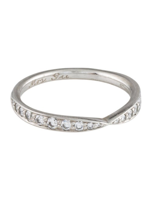 Tiffany & Co. Platinum Diamond Wedding Band