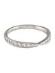 Tiffany & Co. Platinum Diamond Wedding Band