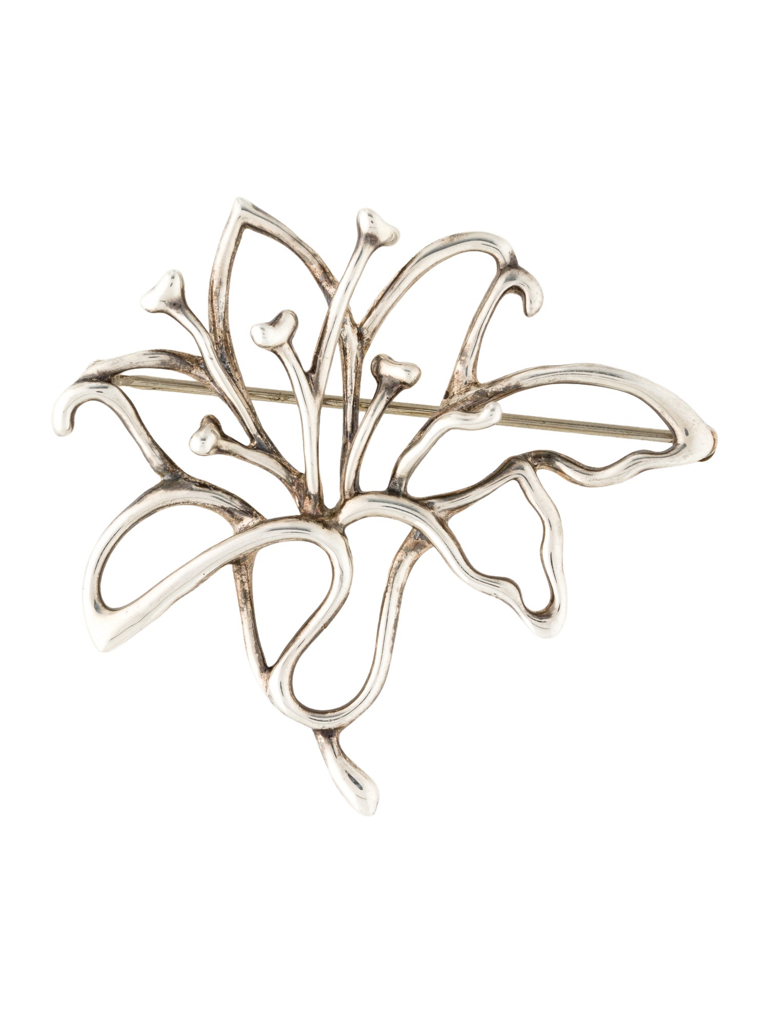 Tiffany & Co. Vintage Flower Brooch