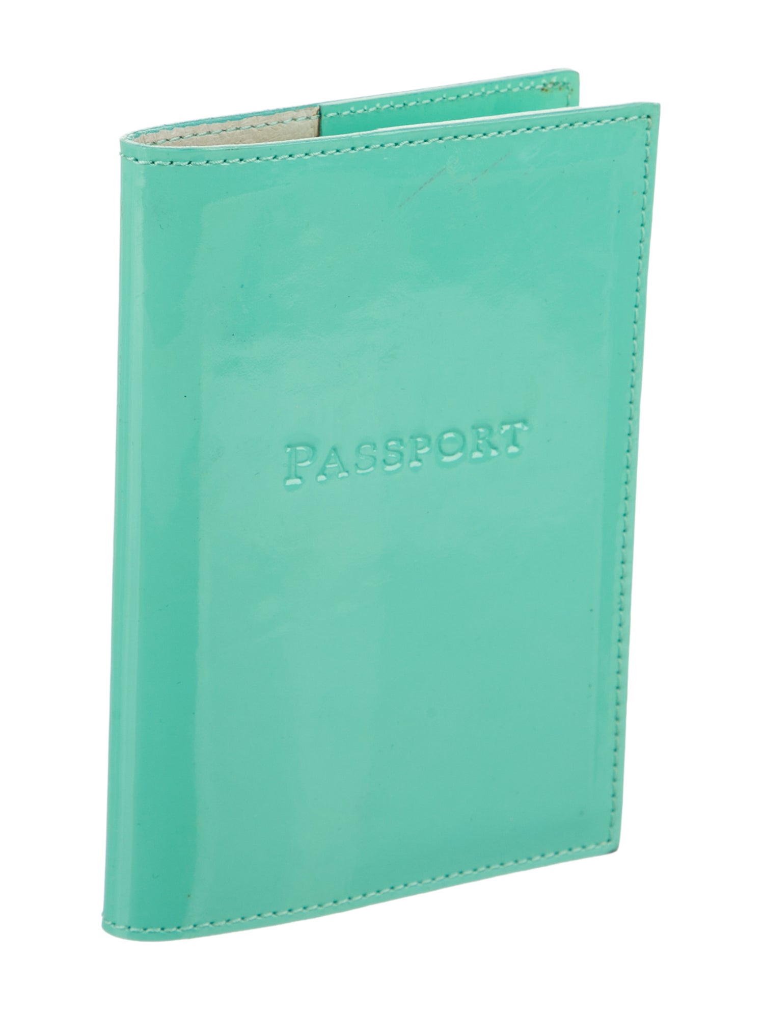 Tiffany & Co. Patent Leather Passport Holder
