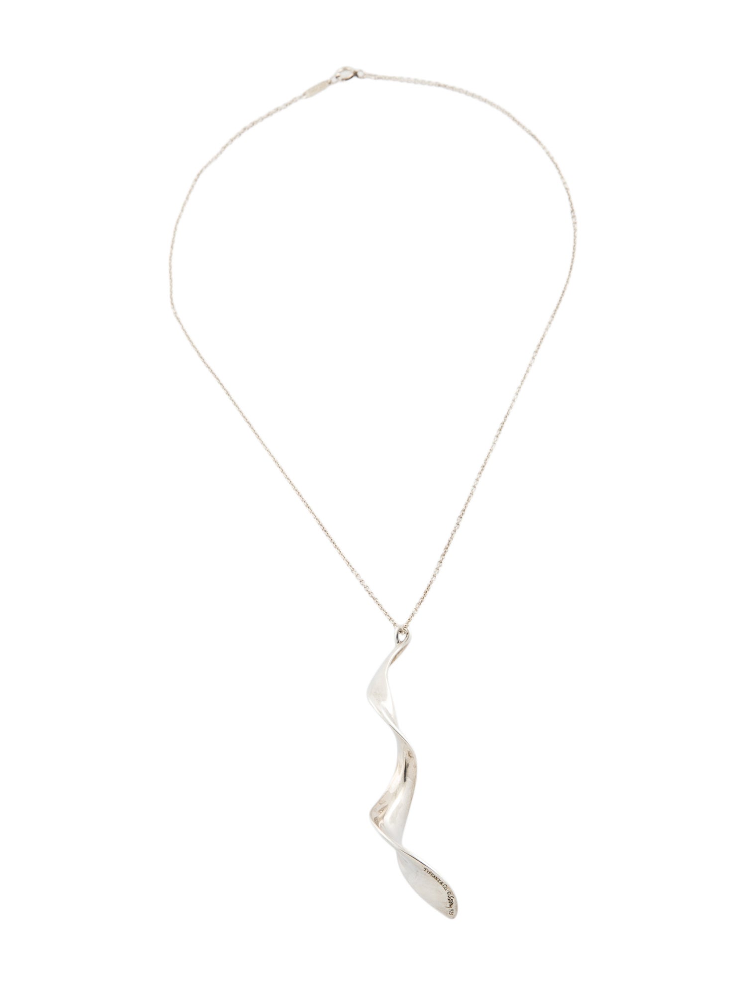 Tiffany & Co. Orchid Drop Pendant Necklace