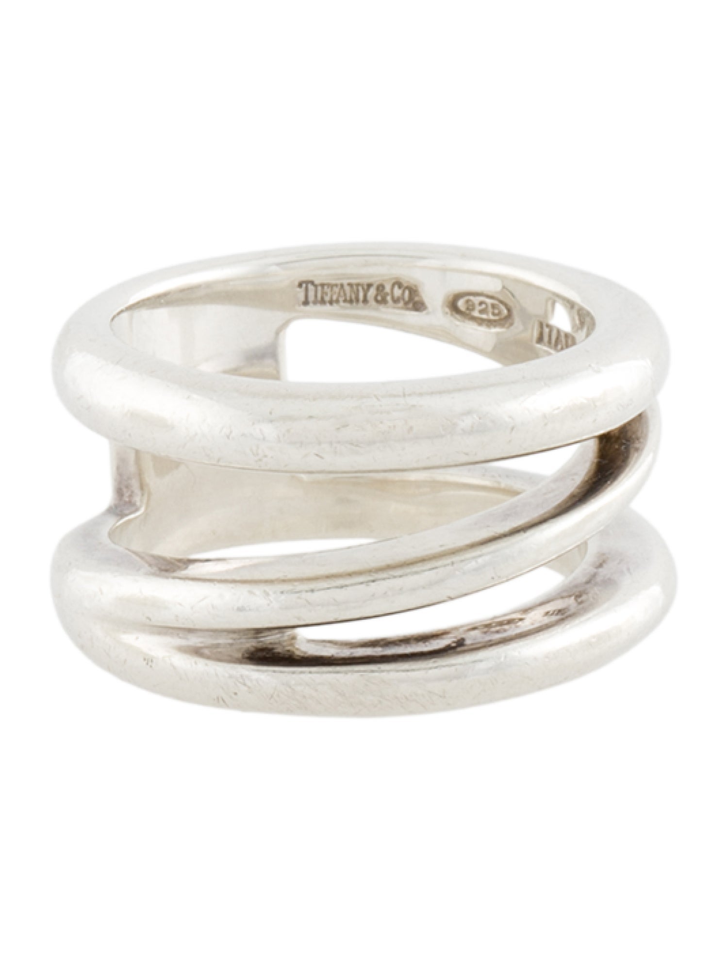 Tiffany & Co. Vintage Zig Zag Band Ring