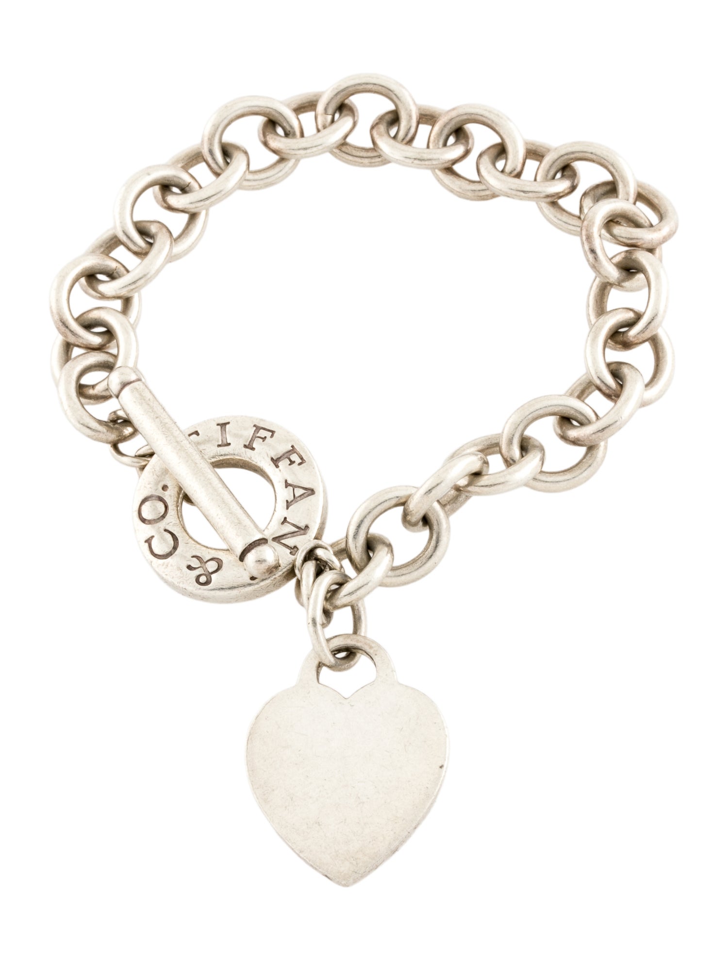 Tiffany & Co. Heart Tag Toggle Bracelet