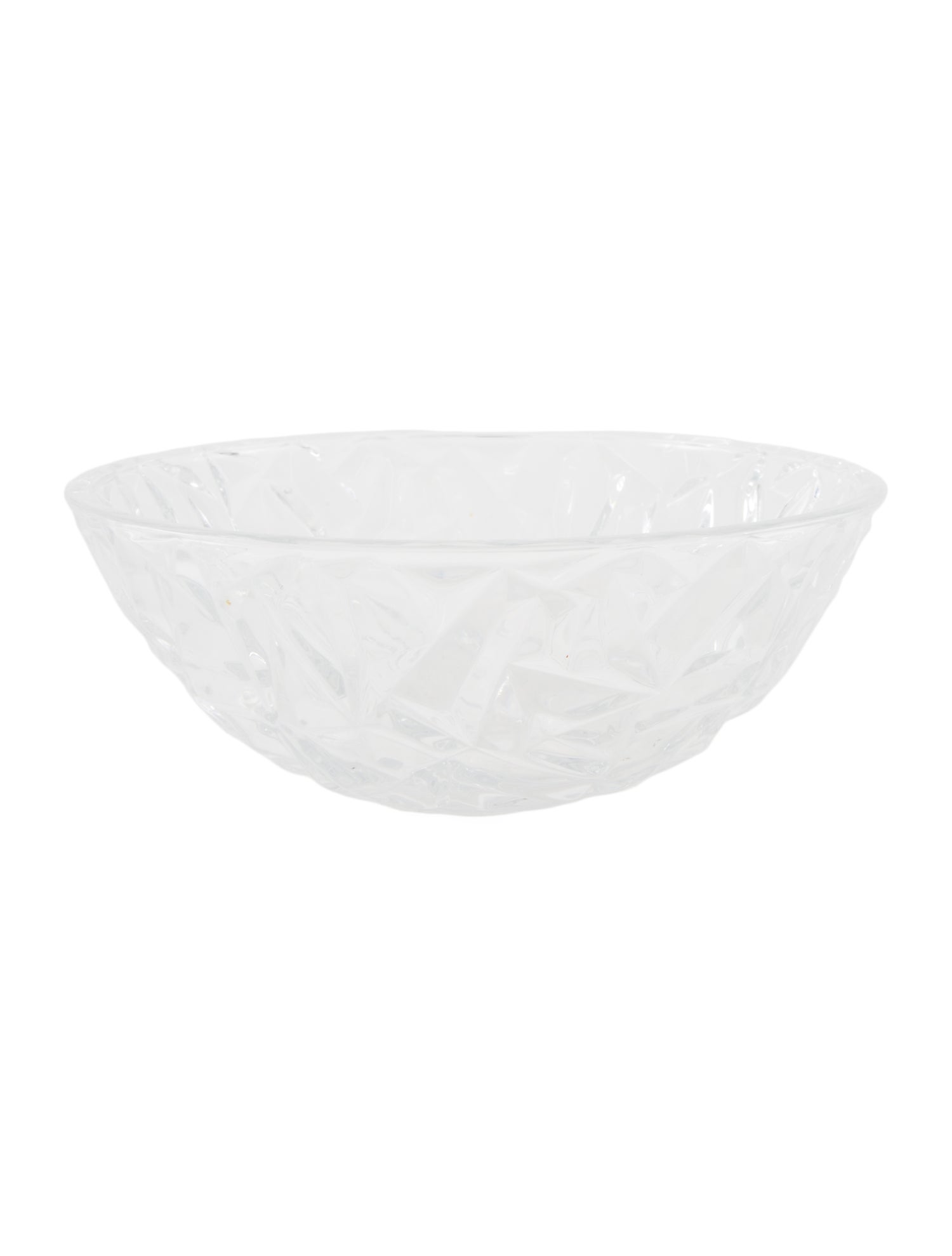 Tiffany & Co. Rock-Cut Crystal Bowl