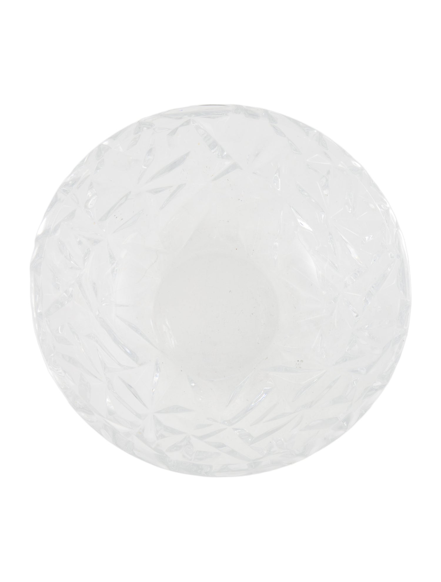 Tiffany & Co. Rock-Cut Crystal Bowl