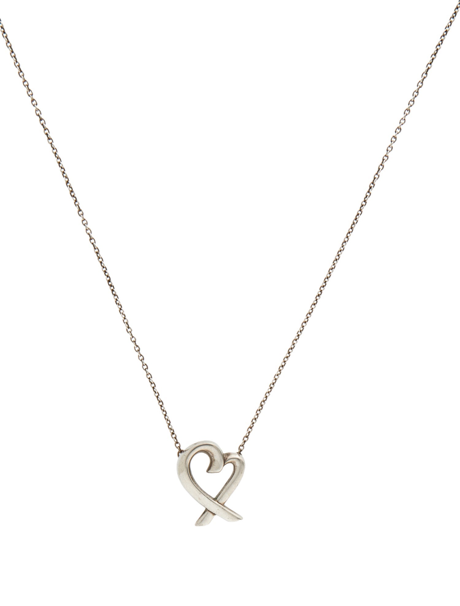 Tiffany & Co. Loving Heart Pendant Necklace