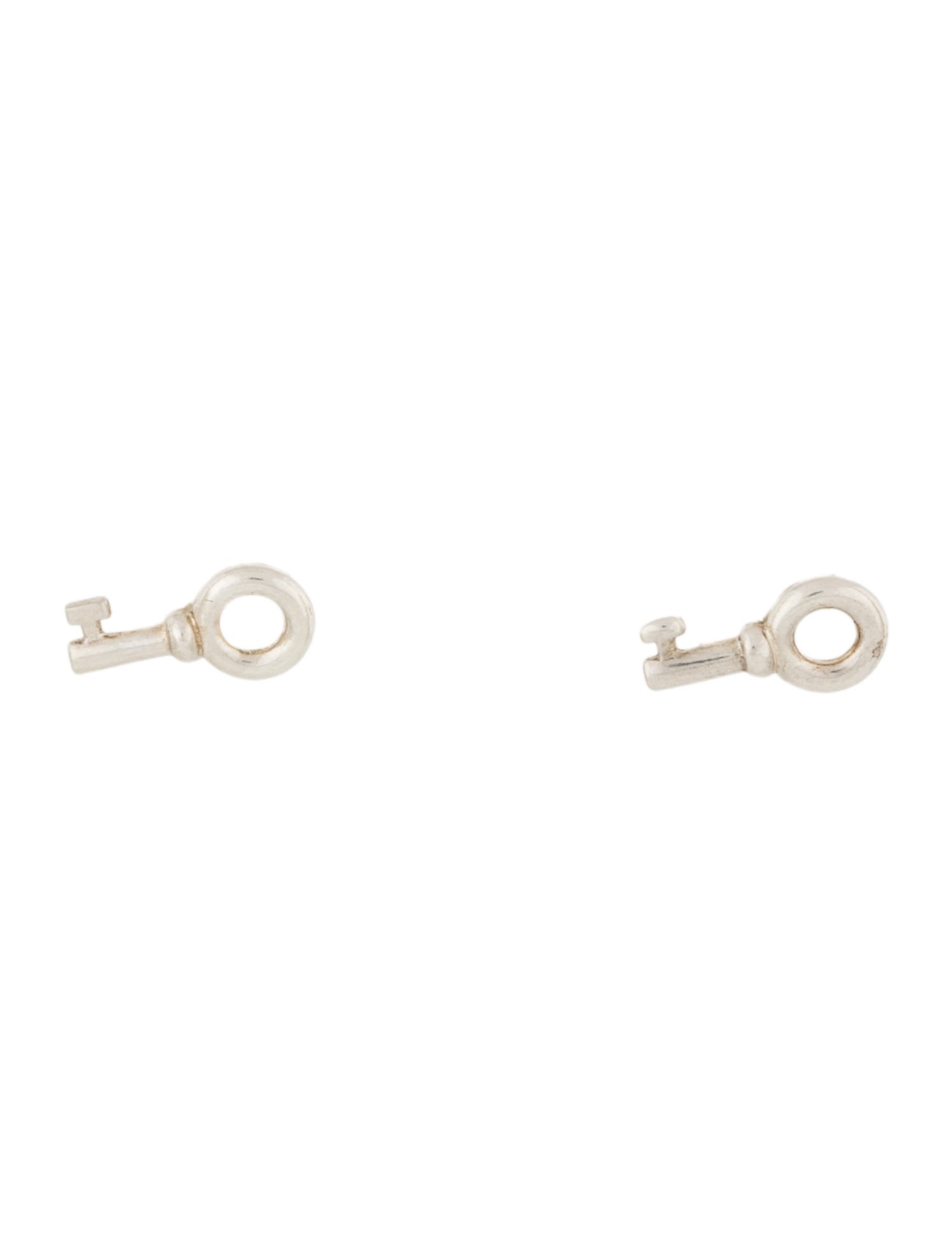 Tiffany & Co. Key Stud Earrings