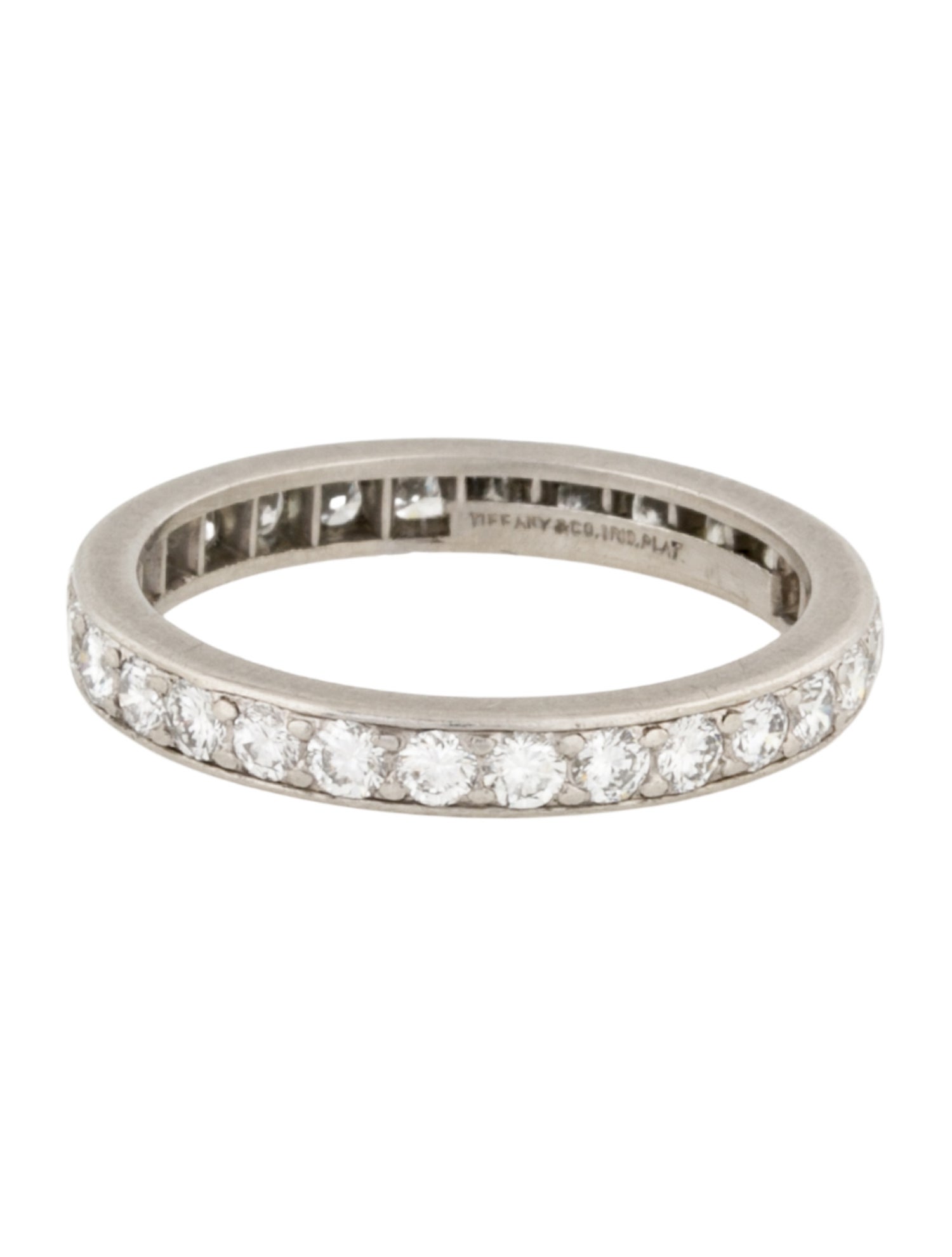 Tiffany & Co. Platinum Diamond Eternity Band