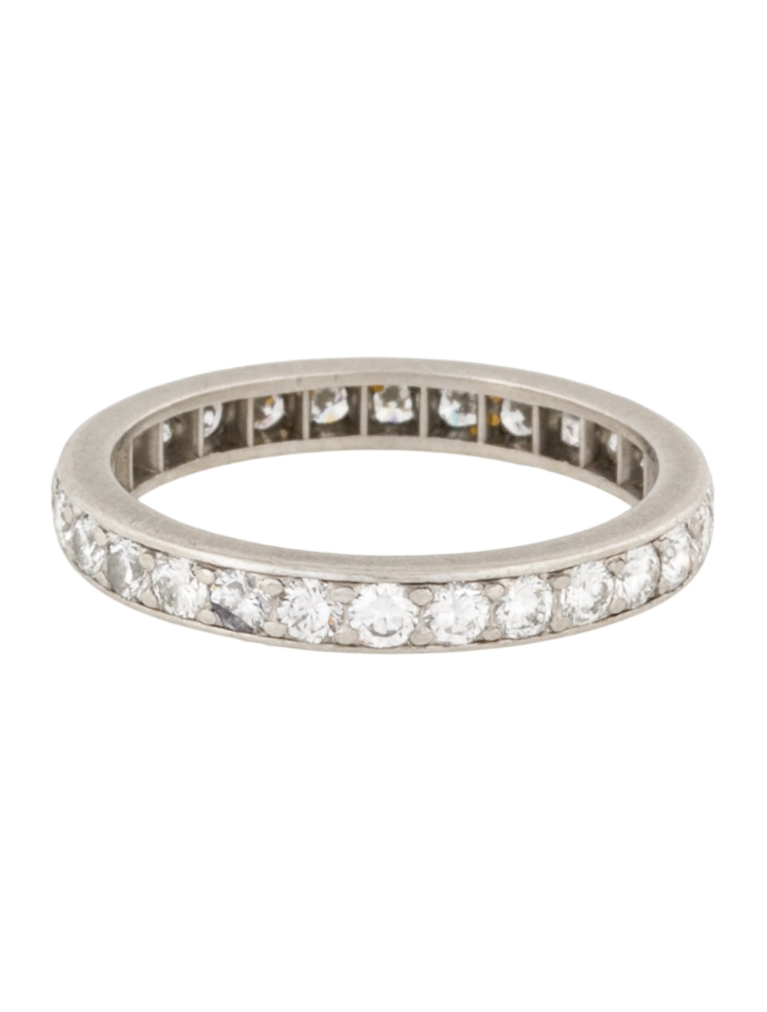 Tiffany & Co. Platinum Diamond Eternity Band