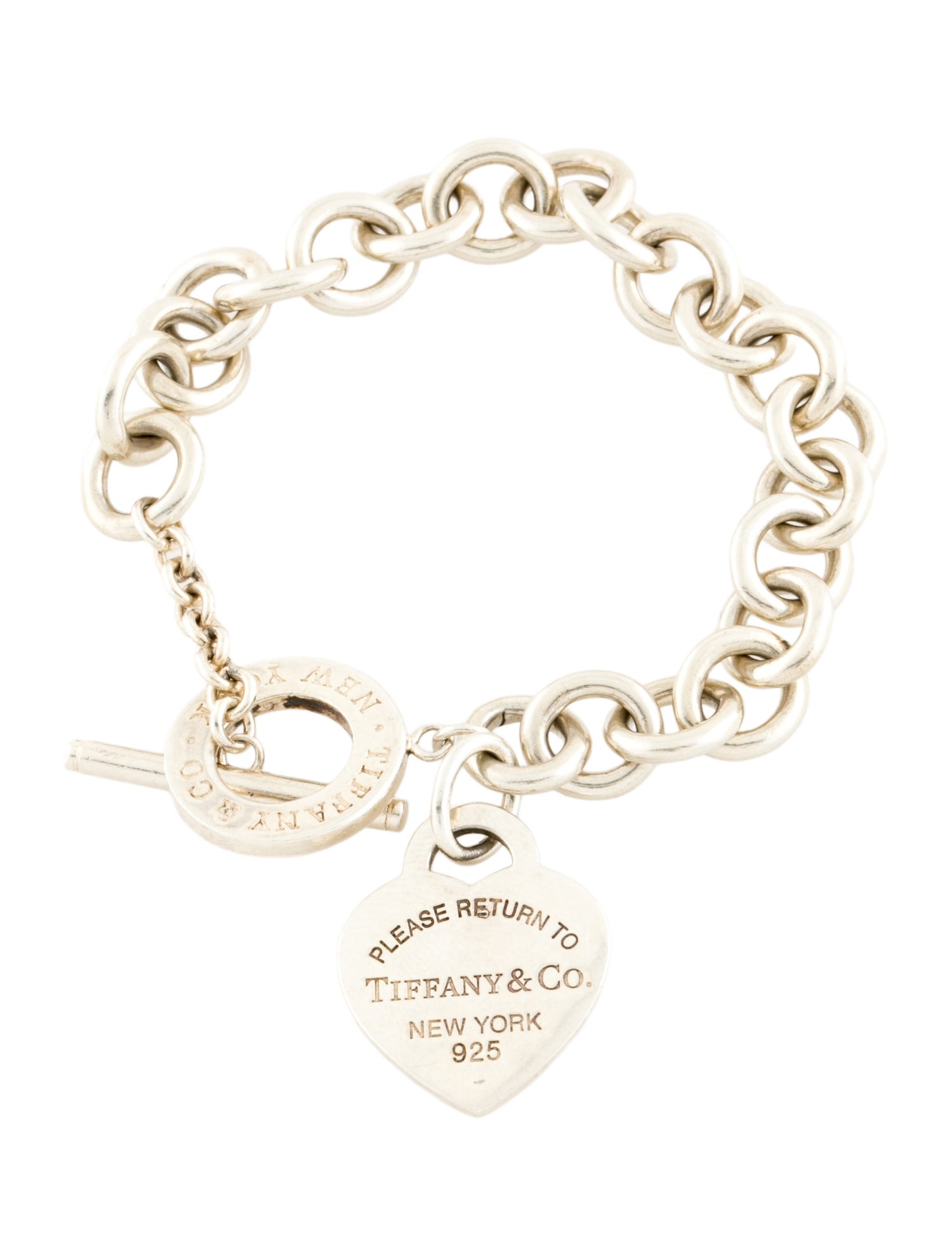 Tiffany & Co. Heart Tag Toggle Bracelet