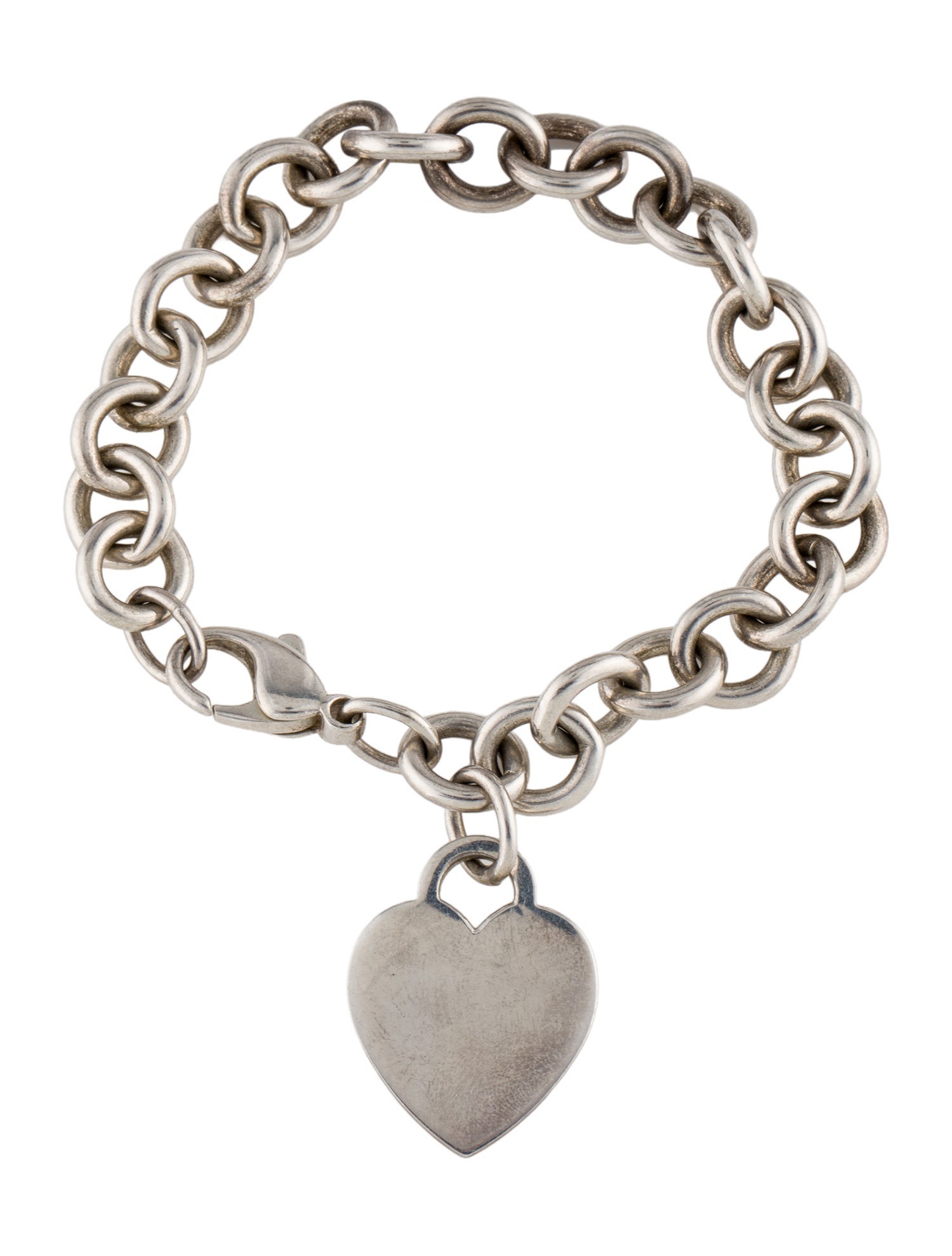 Tiffany & Co. Heart Tag Charm Bracelet