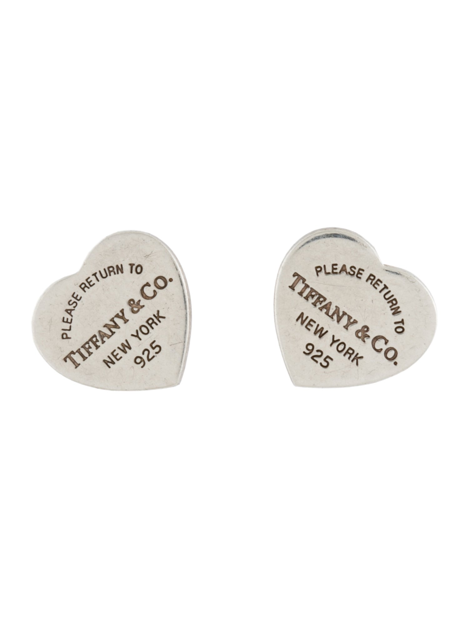 Tiffany & Co. Heart Tag Stud Earrings