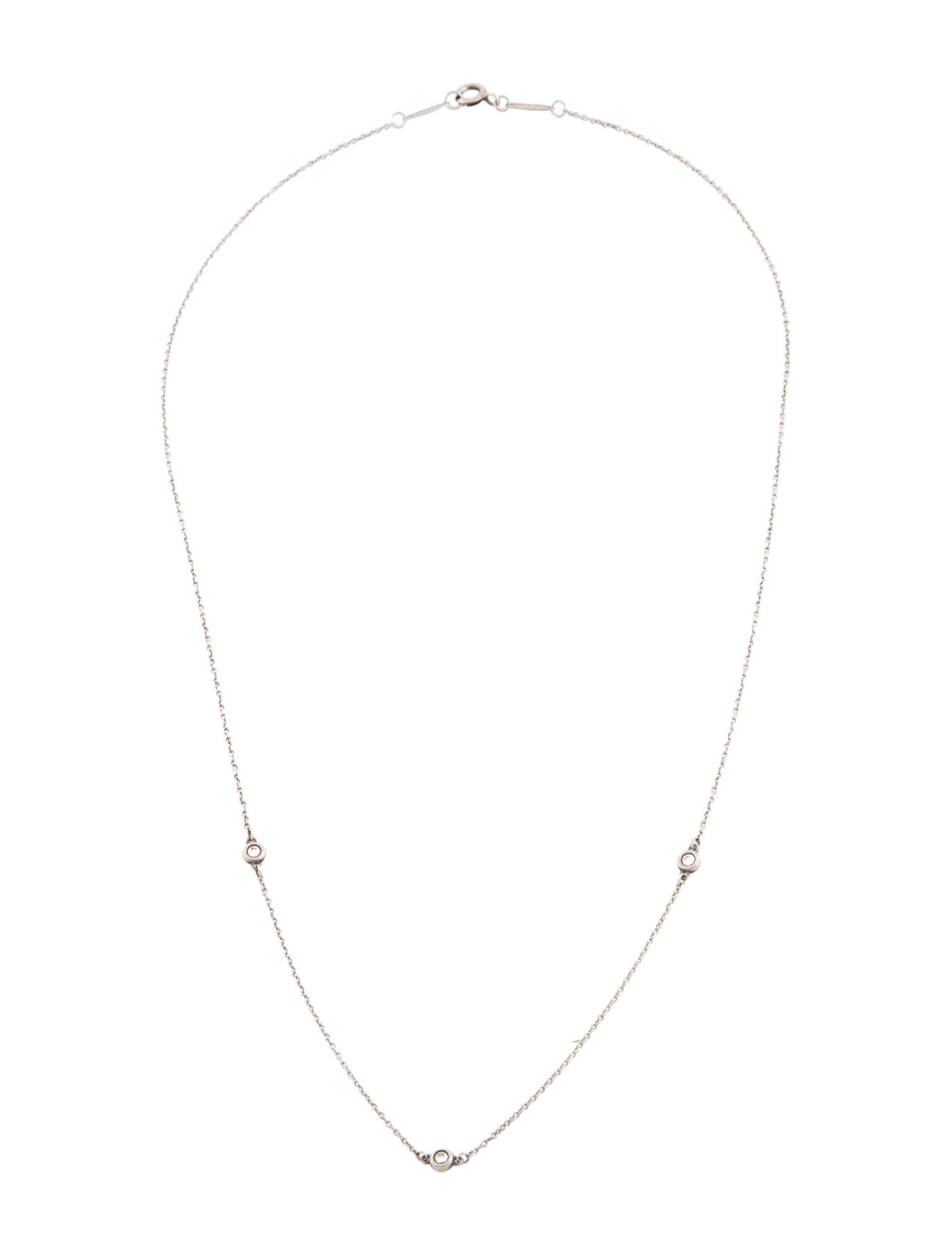 Tiffany & Co. Diamonds by the Yard Station Necklace