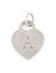 Tiffany & Co. Heart Tag Initial 'A' Pendant