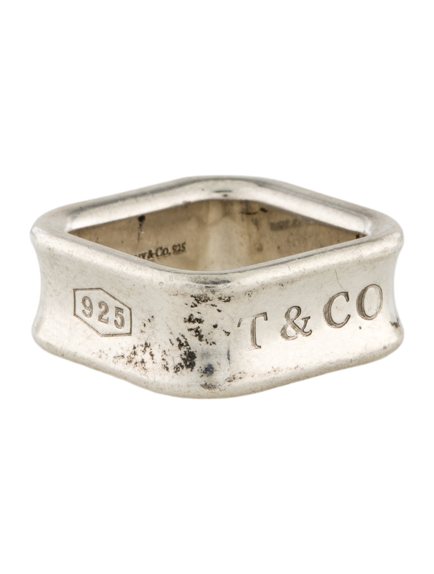 Tiffany & Co. 1837 Square Band Ring