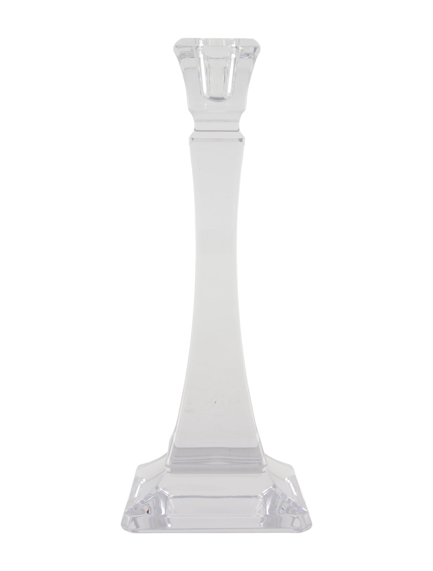 Tiffany & Co. Crystal Square Candlestick