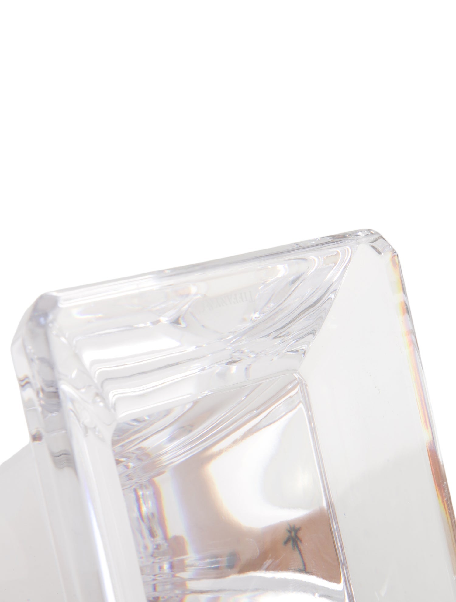 Tiffany & Co. Crystal Square Candlestick