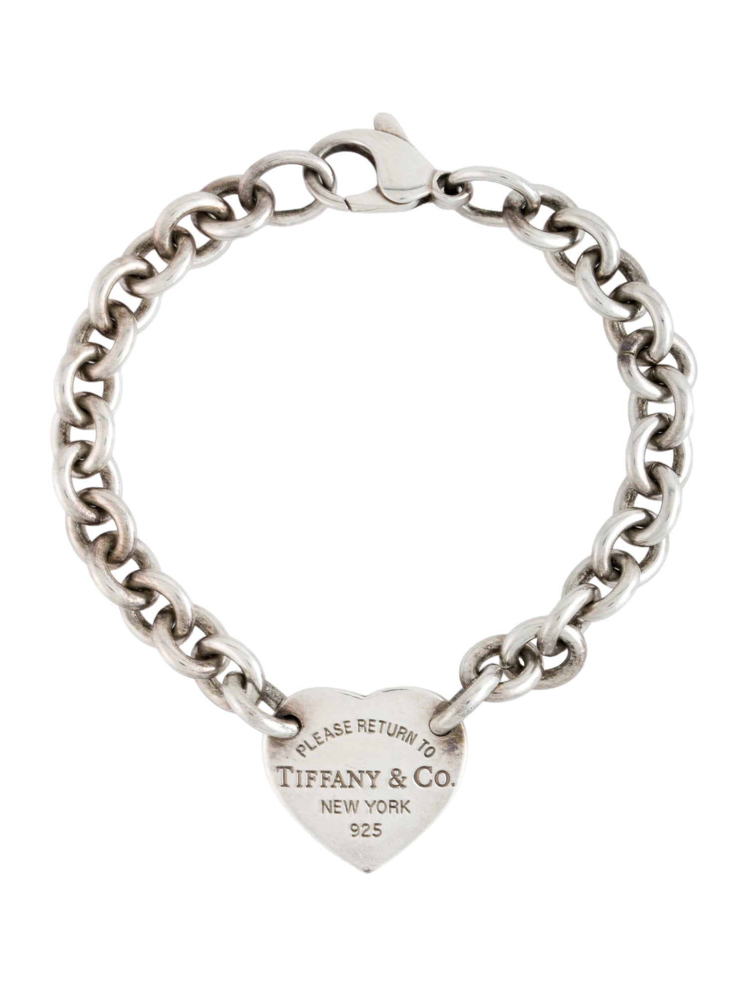 Tiffany & Co. Heart Tag Charm Bracelet
