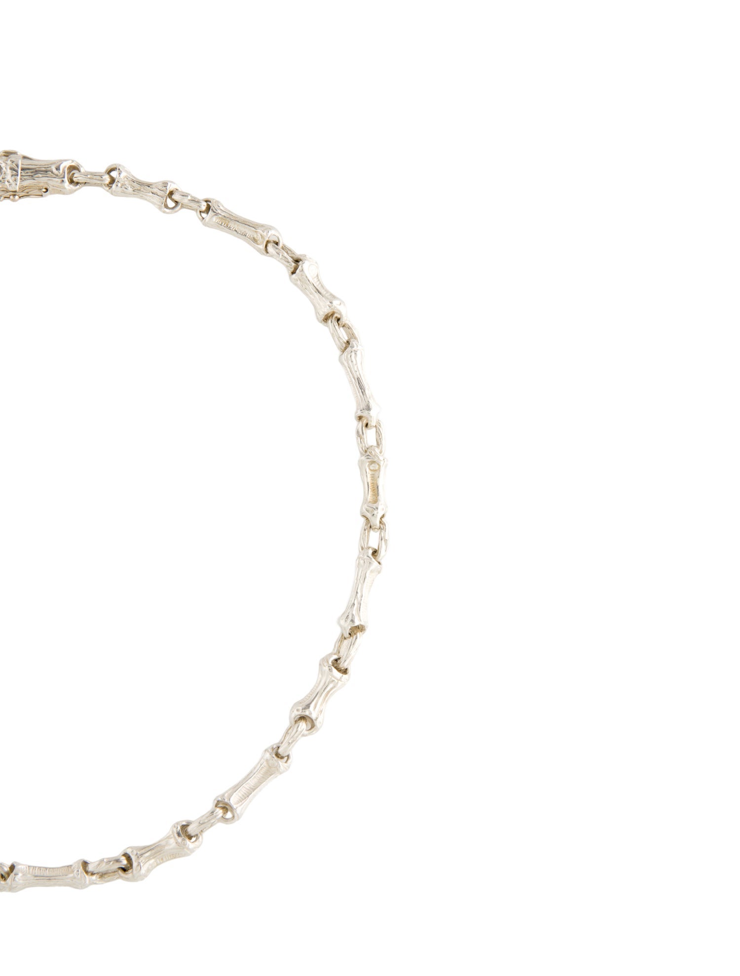 Tiffany & Co. Vintage Bamboo Link Collar Necklace