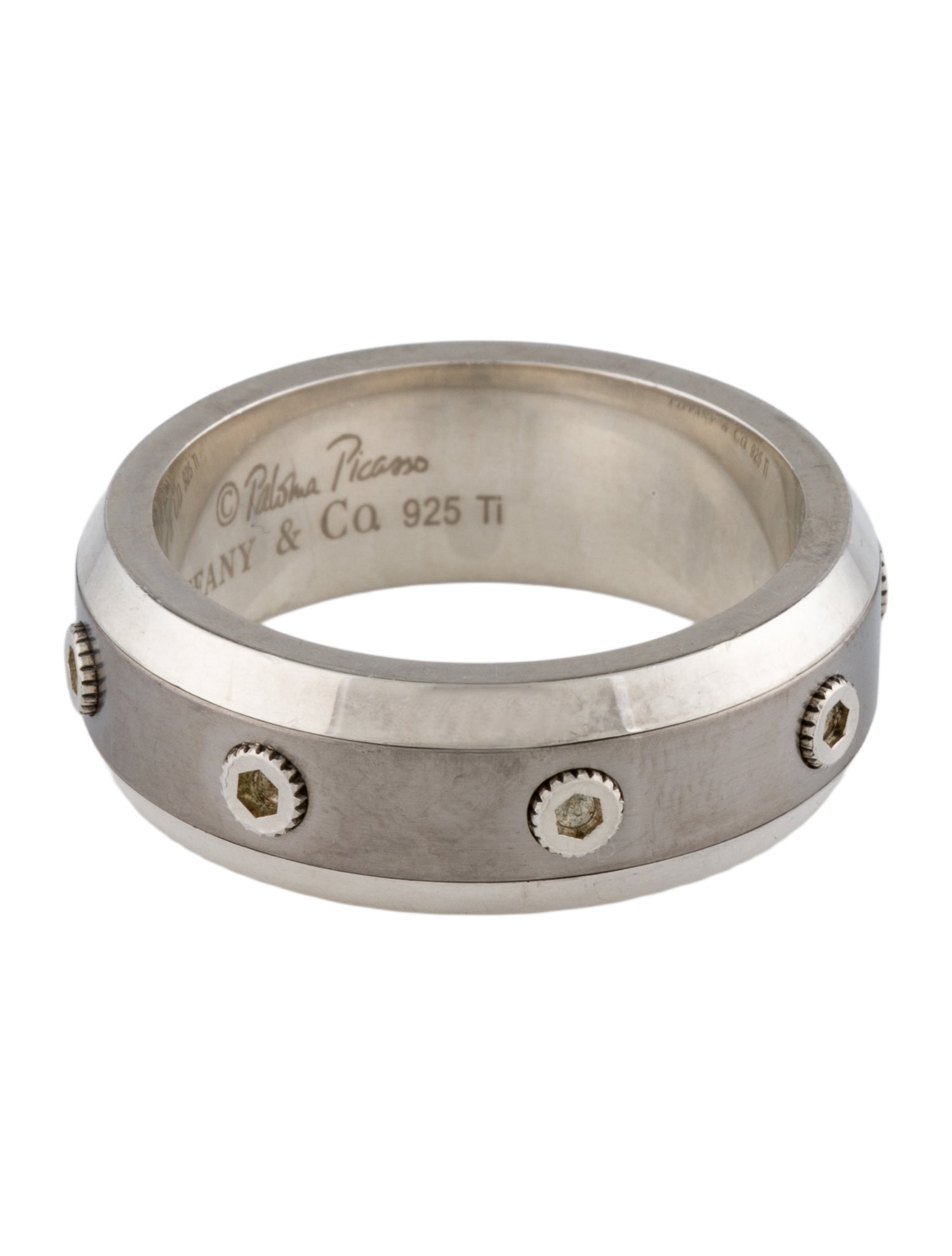 Tiffany & Co. Two-Tone Turbo Band Ring