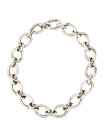 Tiffany & Co. Twist Oval Link Chain Necklace