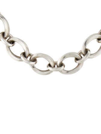 Tiffany & Co. Twist Oval Link Chain Necklace