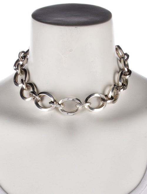 Tiffany & Co. Twist Oval Link Chain Necklace
