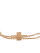 Tiffany & Co. 18K Two T Double Chain Bracelet