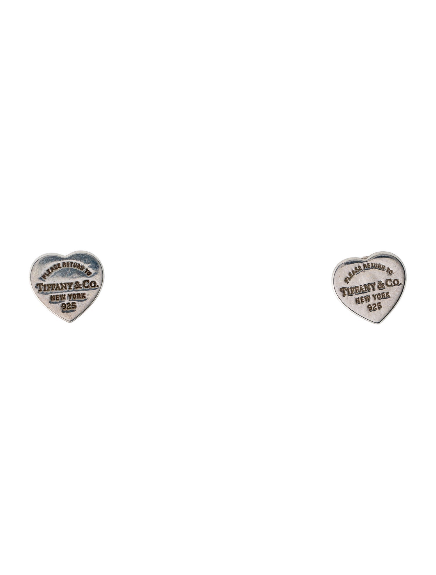Tiffany & Co. Heart Tag Stud Earrings