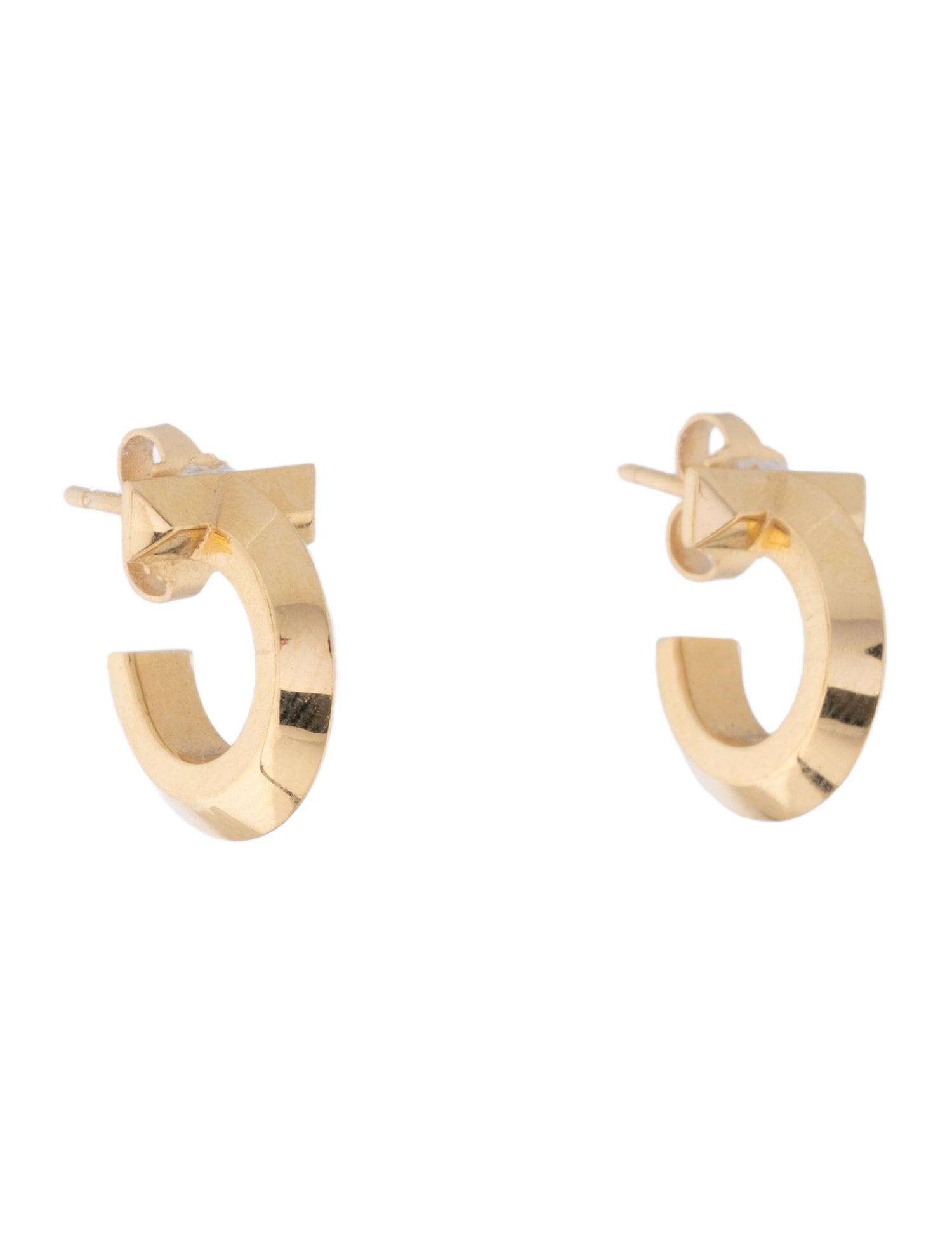 Tiffany & Co. 18K T1 Hoop Earrings