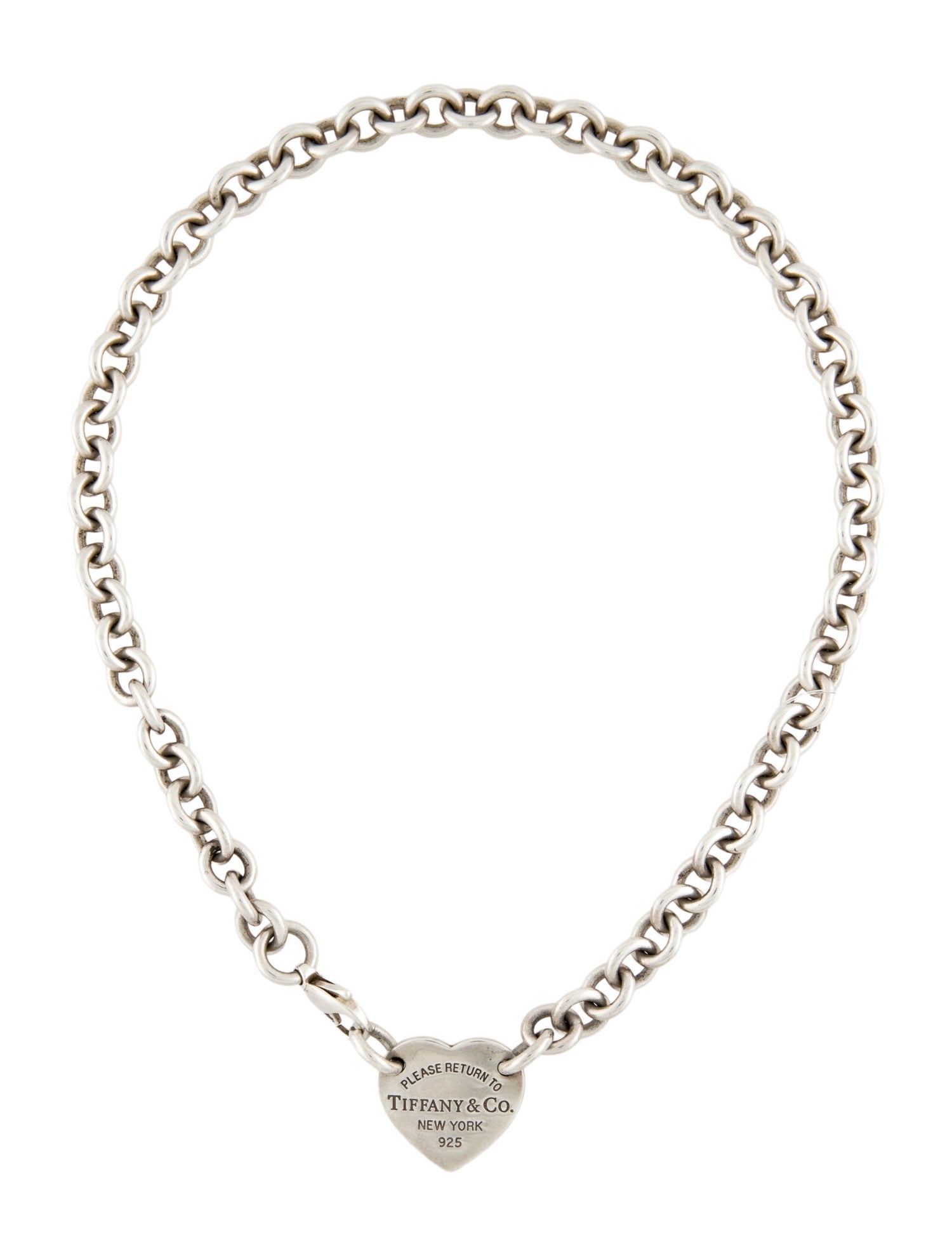 Tiffany & Co. Heart Tag Necklace