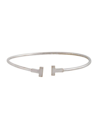 Tiffany & Co. 18K Narrow Wire Cuff Bracelet