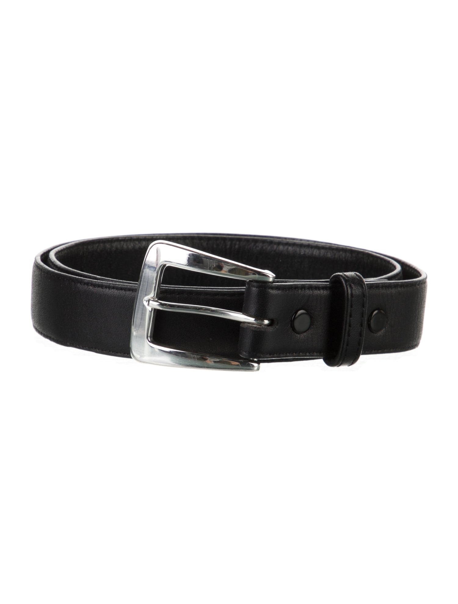 Tiffany & Co. Skinny Leather Belt